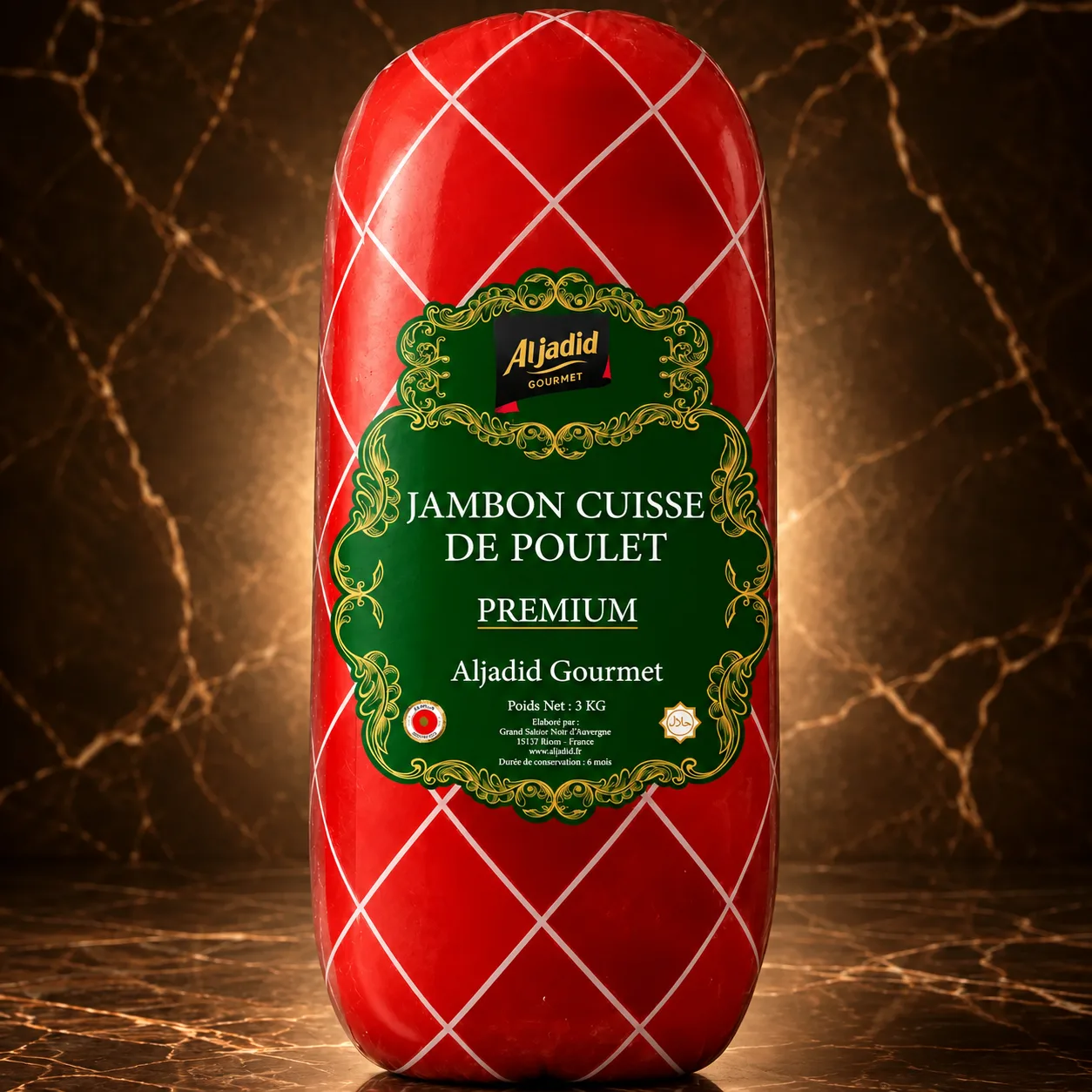 Jambon cuisse de poulet — Le moelleux d'une cuisse