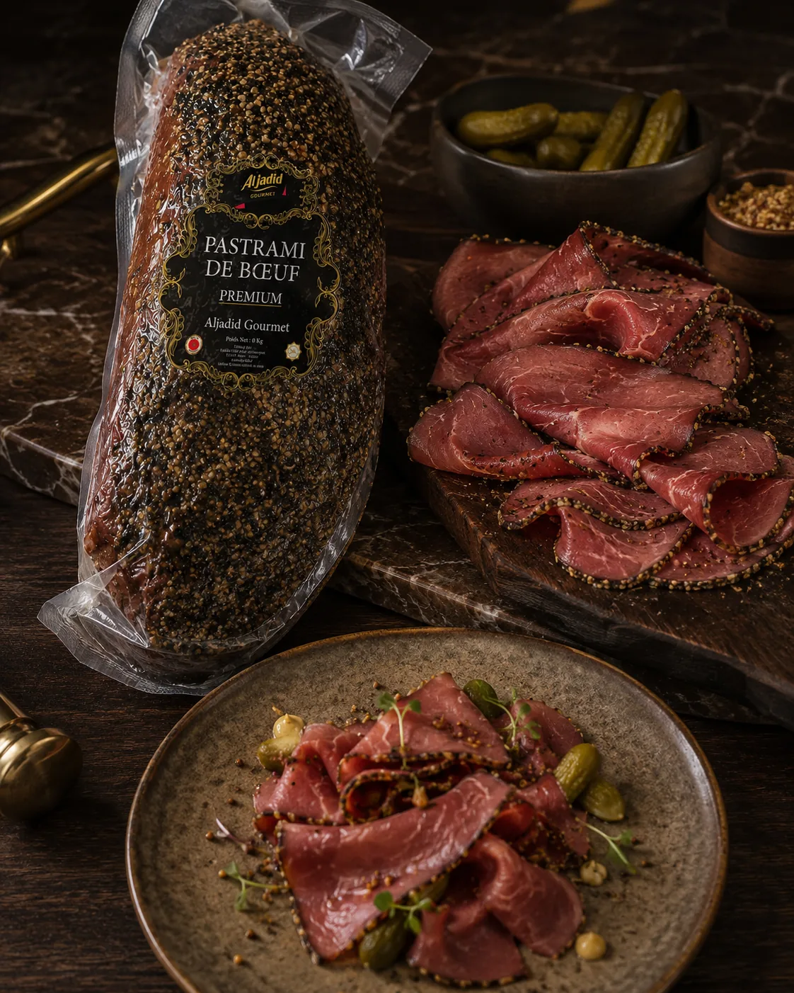 Bruschetta au Pastrami