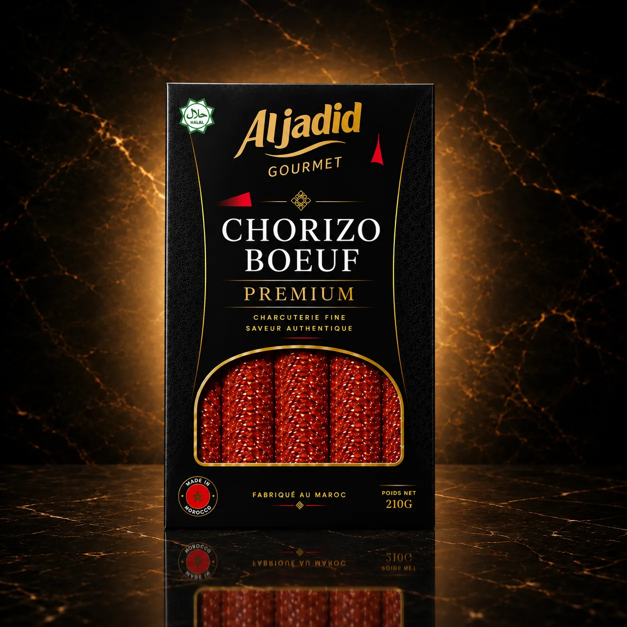 Chorizo de bœuf 210 g — Le paprika, en toute mesure