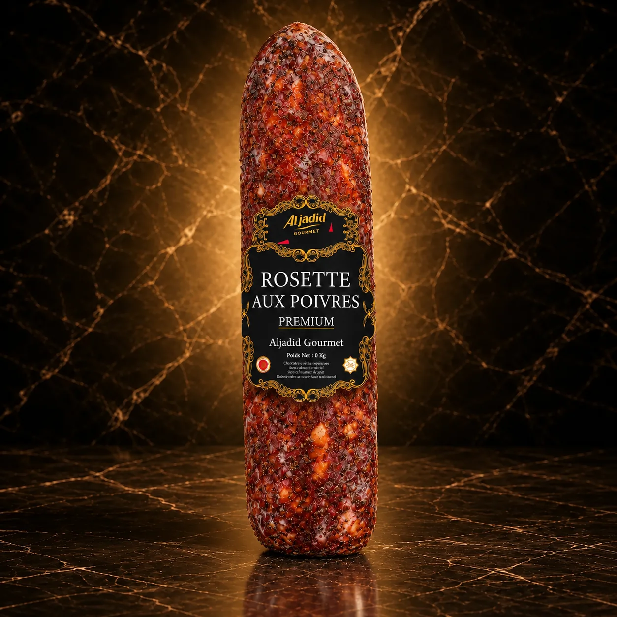 Rosette aux poivres — Le grain et le poivre
