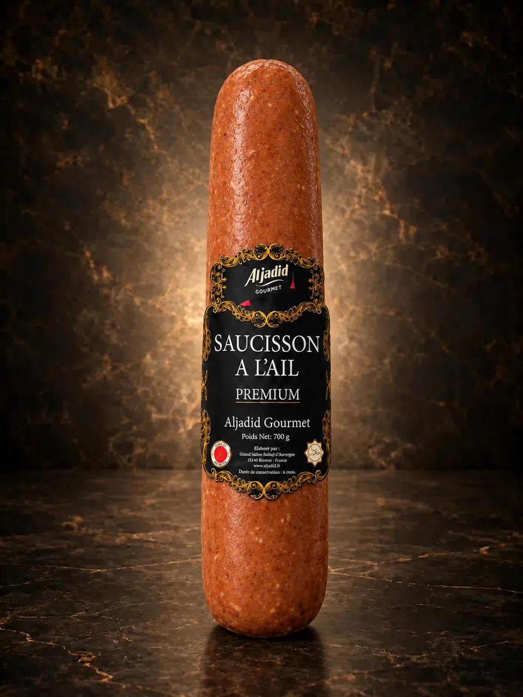 Saucisson à l'ail 700 g — L'ail, en toute finesse