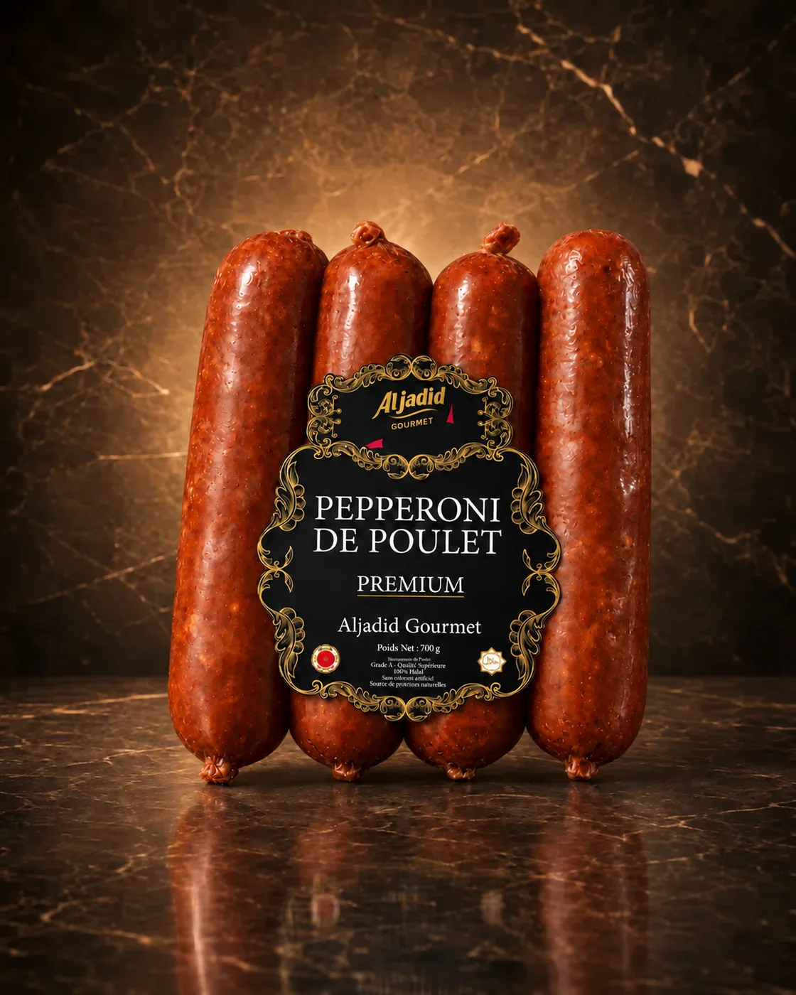 Pepperoni de poulet 200 g — Le relevé du quotidien