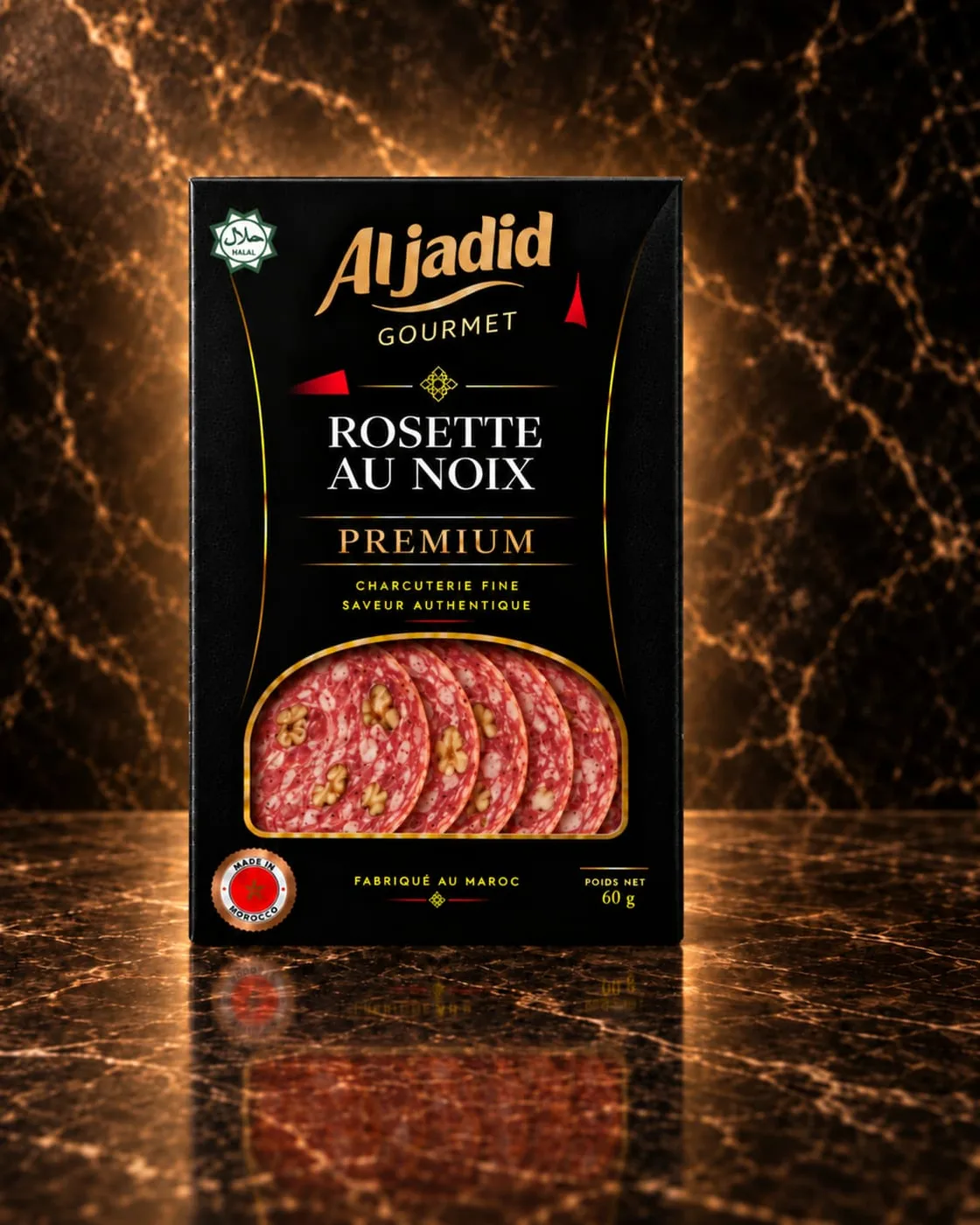 Rosette aux noix tranchée — La douceur boisée, tranchée fin