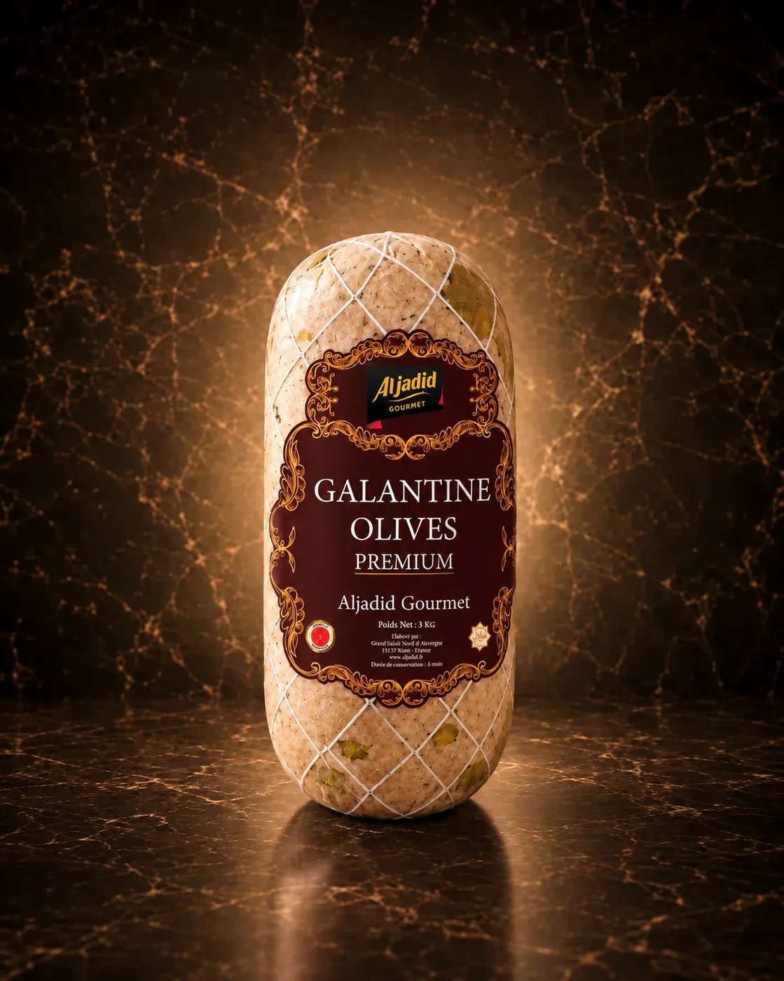Galantine aux olives — L'accent méditerranéen