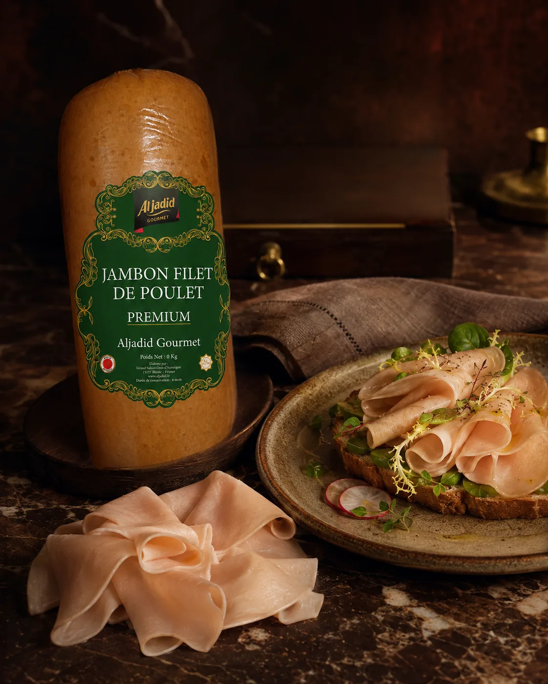 Jambon de poulet : la douceur maîtrisée