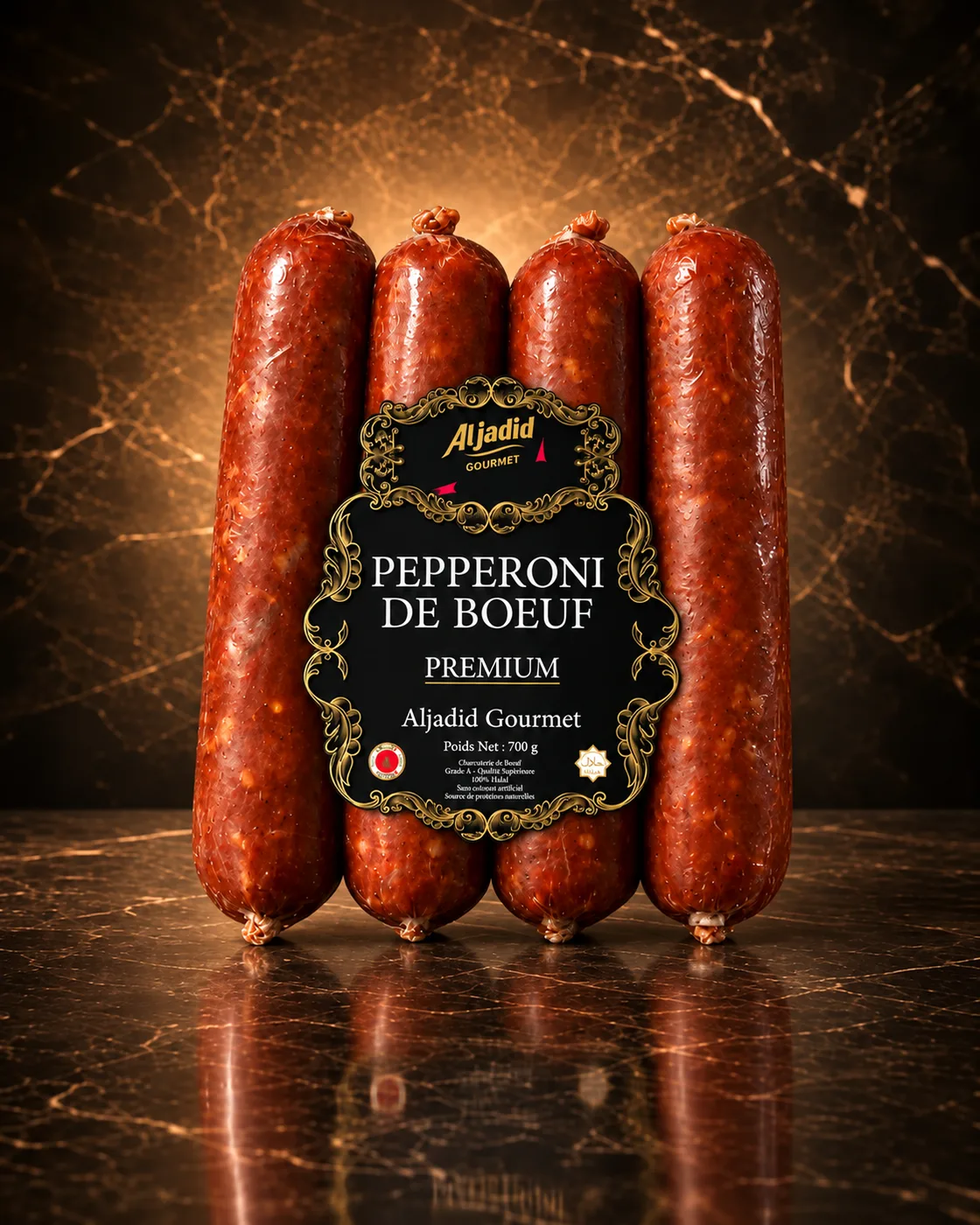 Pepperoni de bœuf 200 g — Le caractère du bœuf