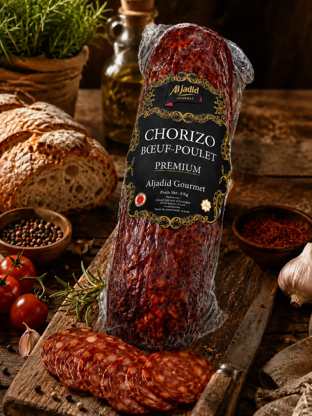 Gros chorizo — Le caractère, en grand format