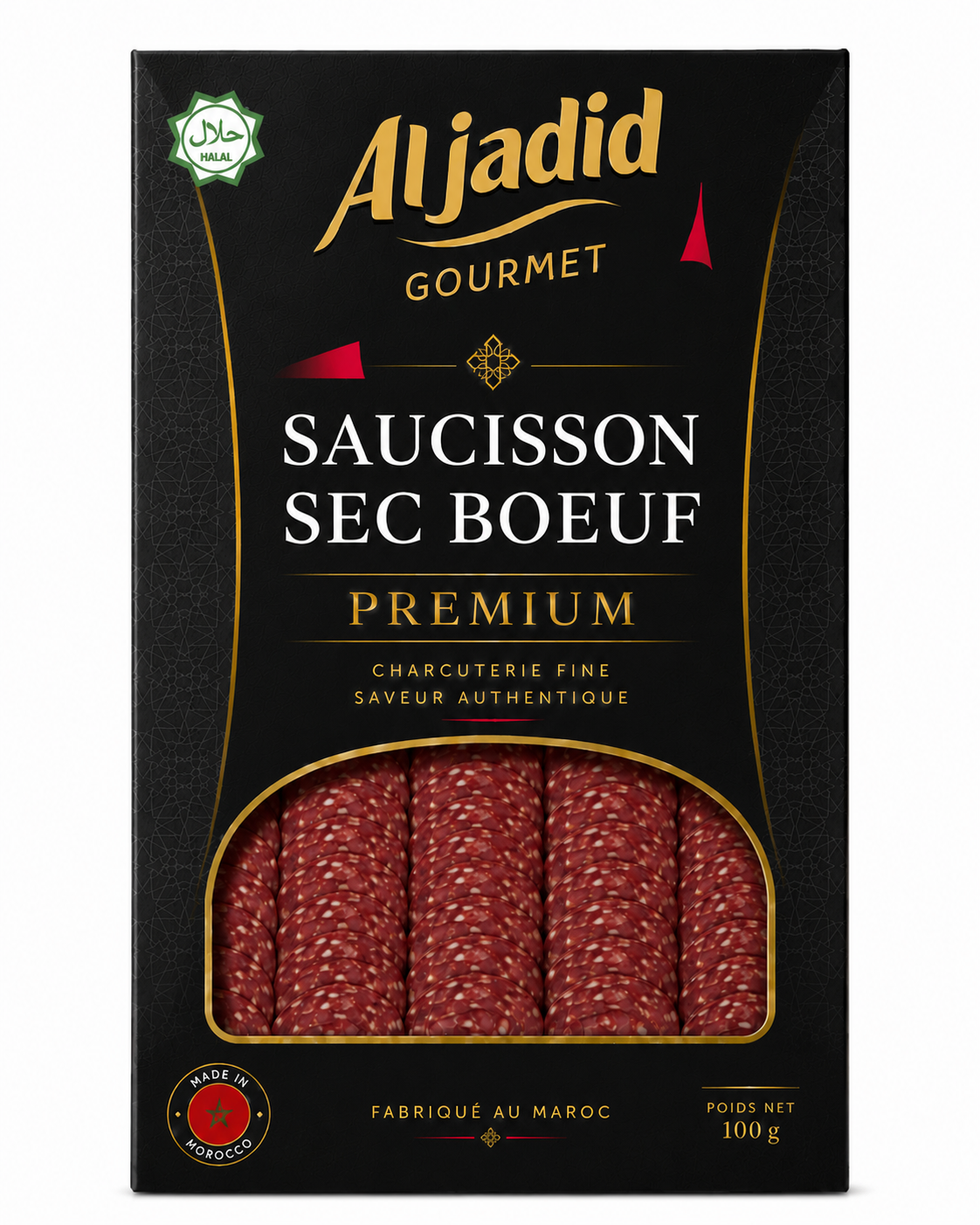 Saucisson sec de bœuf 210 g — La recette fondatrice